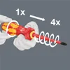 Wera Kraftform Kompakt Turbo i 1 Wechselklingen-Set Voir les images du produit 7