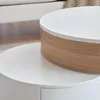 Fortuna Lai, juego de 2 mesas auxiliares, mesa grande con Vista previa de la imagen del producto 6
