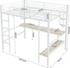 okwish Vysoká postel patrová 90x200 cm s ochranou proti Náhled obrázku produktu 7