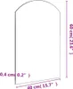 zrkadlo vidaXL 60x40 cm sklo Náhľad obrázku produktu 6