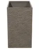 BELIANI Blumentopf Braun 34 x 80 x 56 cm Faser-Mischung Produktbild-Vorschau 4