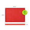 Muvell Schneidebrett Kunststoff HDPE500 | Rot 45x30x2 cm | Produktbild-Vorschau 4