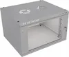 Serverschrank 19" 6U, 450mm, Glastür, grau Voir les images du produit 4