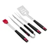 TAINO Set d'ustensiles de barbecue 4 pcs Accessoires de Voir les images du produit 4
