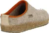 A side view of a beige slipper with an orange trim. Produktbild-Vorschau