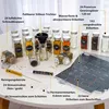 24 pots à épices carrés 120ml avec 210 étiquettes, Voir les images du produit 4