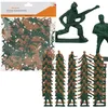 Soldaten Figuren Set Militärfiguren Armee Spielset 60 Produktbild-Vorschau 1