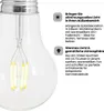 LED-Solar-XL Glühbirne outdoor 18 x 10 cm, warmweißes Produktbild-Vorschau 13