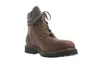 A single brown leather boot is shown against a white background. Voir les images du produit