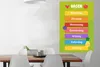 MuchoWow® Poster Kinderzimmer - Woche - Pädagogisch - Produktbild-Vorschau 2