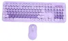 Kabellose niedliche Tastatur und Maus, 104 Tasten, Produktbild-Vorschau 1