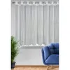 Gardine LIZ 1 weiß 300x145 Ösen Ösenvorhang Produktbild-Vorschau 3