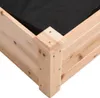 vidaXL Letto rialzato con inserto 240x120x25 cm in legno Anteprima dell’immagine prodotto 7