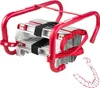 A red and silver emergency ladder is shown against a white background. Anteprima dell’immagine prodotto
