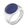 cai Ring 925/- Sterling Silber weiß 064 (20,4) Lapislazuli Produktbild-Vorschau 2