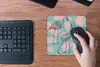MuchoWow® Mauspad Mousepad Eine Illustration von Flamingos Produktbild-Vorschau 4