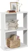 vidaXL Bibliothèque 3 étagères blanc 60x30x80 cm bois Voir les images du produit 2