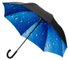 Falcone golfschirm Tropfen 120 cm Polyester schwarz/blau Produktbild-Vorschau 1