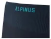 A close-up view of a dark blue fabric with the brand name 'ALPINUS' in teal text. Podgląd zdjęcia produktu