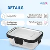 Vorratsdose Borosilikatglas 3er Set 1040, 640, 370 ml Produktbild-Vorschau 2