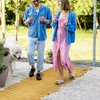 Rollweg Gartenweg 185 x 60  cm, Ausrollbarer Holzweg, Produktbild-Vorschau 2