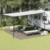 vidaXL Tappeto da tenda Grigio chiaro 600 x 400 cm Anteprima dell’immagine prodotto 2