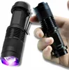 Mini UV Detektor Svítilna, Hliníková, Vodotěsná, Černá, 9 Náhled obrázku produktu 2