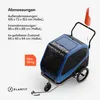 Klarfit Anhänger für 2 Haustiere mit 324 l Volumen, Produktbild-Vorschau 7