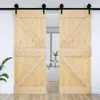 vidaXL Tür NARVIK Natur 70 x 210 cm Massivkiefer Produktbild-Vorschau 3