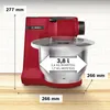 Bosch Serie 2 MUMS2ER01, 3,8 l, Rot, Tasten, 2,4 kg, 1,7 Produktbild-Vorschau 4