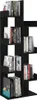 The Living Store Bücherregal Schwarz 48x25,5x140 cm Produktbild-Vorschau 5