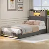 ProximaX Polsterbett 90×200 cm – Mit Stauraum im Kopfteil Produktbild-Vorschau 5