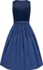 Krüger Al Dirndl blau mit gemusterter und abnehmbarer Produktbild-Vorschau 2