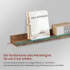 WOLTU Bilderleiste 3er Set, Fotoleiste Bilderregal Produktbild-Vorschau 5