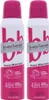 2 x bruno banani Antitranspirant Deodorant Pure Woman je Produktbild-Vorschau 1