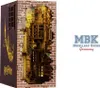 A 3D model of Diagon Alley from Harry Potter, designed to be placed between books. Produktbild-Vorschau