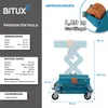Bituxx Getriebe Heber Scherenheber MS-19550 Produktbild-Vorschau 3