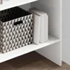 vidaXL Knihovna bílá 60x35x180 cm Dřevěná konstrukce Náhled obrázku produktu 3
