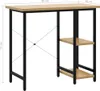 A computer desk with shelves. Anteprima dell’immagine prodotto
