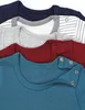 TupTam Baby Jungen Langarmshirt Gestreift 5er Set, Farbe: Produktbild-Vorschau 3