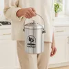 Relaxdays – pojemnik na kompost do kuchni, 5 l, mały kosz Podgląd zdjęcia produktu 6