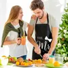 Sada zástěr pro manžele (dvoudílná), nastavitelná zástěra s Náhled obrázku produktu 2