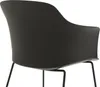 Gartenstuhl FORO im 4er Set, Schwarz - Outdoor Schalenstuhl Produktbild-Vorschau 6