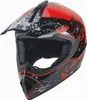 Crosshelm Helm Kinderhelm Motorradhelm Motocross Racing Rot Produktbild-Vorschau 2