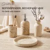 Badaccessoires Deko-Set 4-tlg. aus Epoxidharz , Produktbild-Vorschau 4