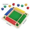 4-Spieler Shut The Box Holz Tisch Spiel Klassisch Produktbild-Vorschau 6