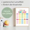 1x1 Kinderposter Einmaleins Lernposter Mathematik Produktbild-Vorschau 2