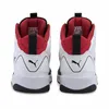 Puma Backcourt Mid White Black High Risk Red Silver Größe Produktbild-Vorschau 4