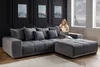 riess-ambiente Modernes XXL Sofa ELEGANCIA 285cm anthrazit Produktbild-Vorschau 4