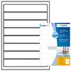 Ordneretiketten A4 weiß 192x34 mm Papier matt blickdicht Produktbild-Vorschau 3